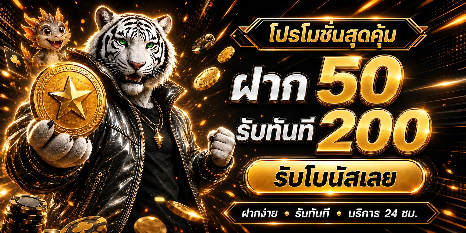 แบนเนอร์โบนัสฝากและรับสิทธิ์ของ SKYLIX99
